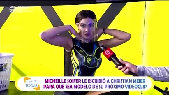 Michelle Soifer quiere que Christian Meier protagonice su próximo videoclip: "Solo dime si o no"