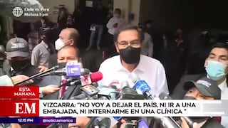 Expresidente Vizcarra se reunió con fiscal Juárez Atoche y afirmó que no se fugará