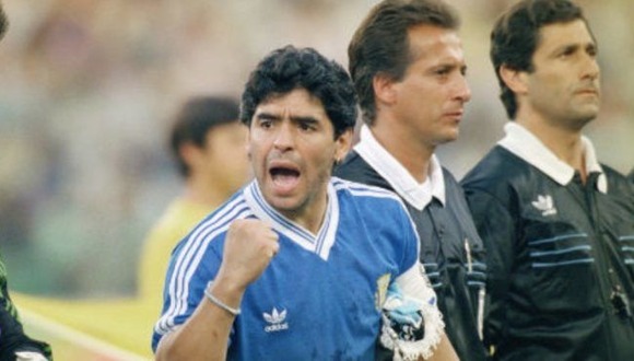Diego Maradona con Argentina en Italia 1990 | (Video: @Archivo Di Film)