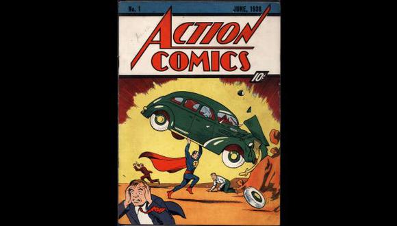 Primer cómic donde apareció Superman fue vendido en US$3,2 mlls