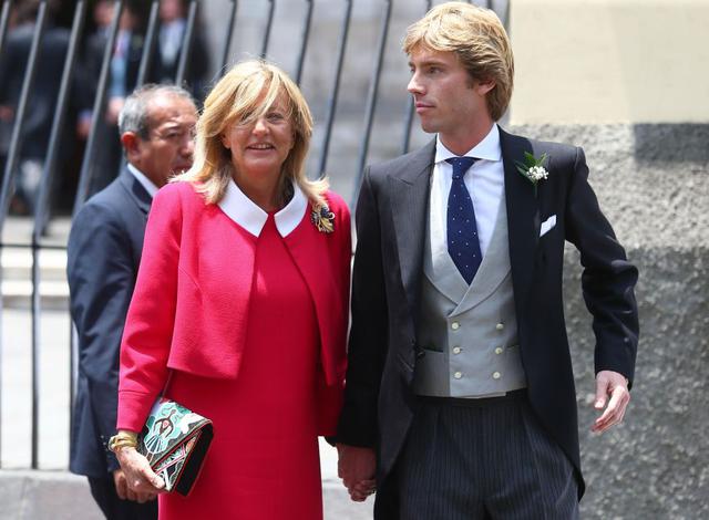 El príncipe Christian Hannover y su madre, Chantal Hochuli.
 (Foto: Agencia)