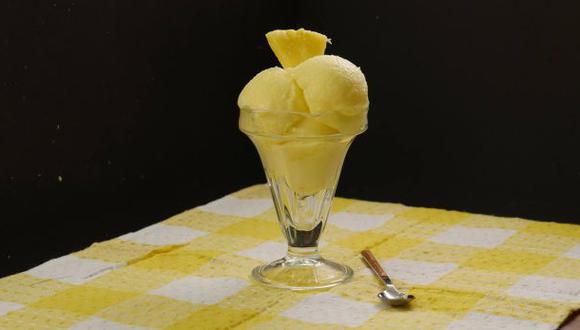 Facebook: aprende a preparar helado de piña casero