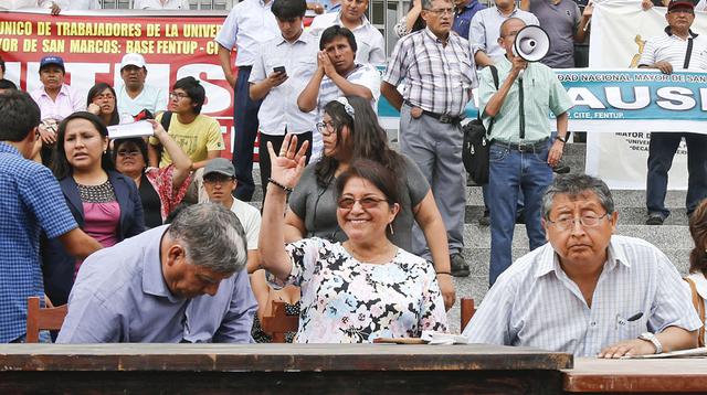 UNMSM: así fue enfrentamiento entre estudiantes y trabajadores - 17