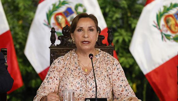 Dina Boluarte aseguró que ella permanecerá en el cargo hasta las próximas elecciones. (Foto: Presidencia)