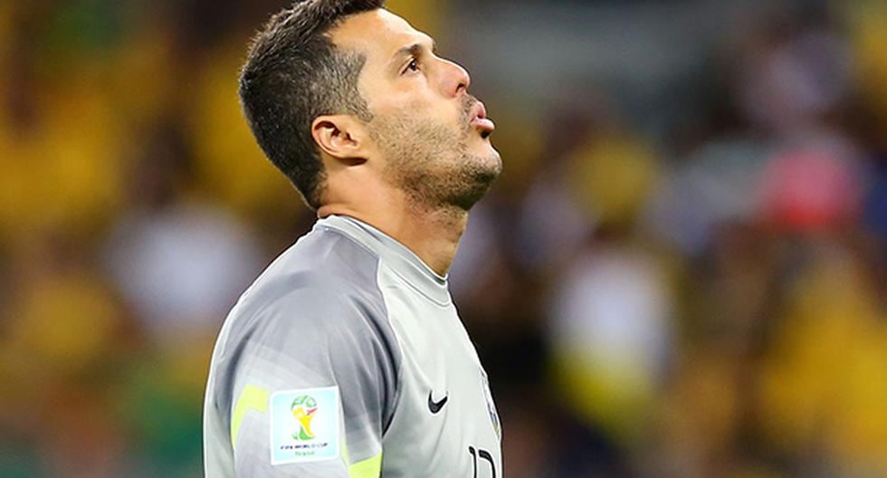 Julio César hizo una dura confesión, algo que tuvo que superar tras el Mundial 2014. (Foto: Getty Images)