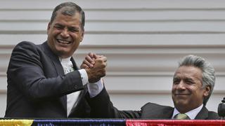 Correa se proclama "principal opositor" de Lenín Moreno