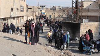 Más de 130 muertos en Siria en cuatro días de combates entre fuerzas kurdas y yihadistas