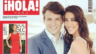 Chiara Pinasco presentó a su esposo en revista "¡Hola! Perú"