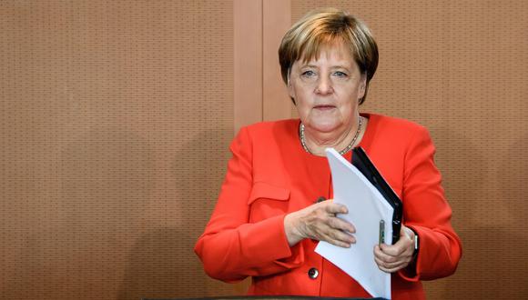 Angela Merkel, canciller de Alemania. (EFE).