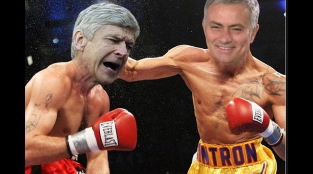 Mourinho y Arsene Wenger no se salvaron de memes tras pelea - 8
