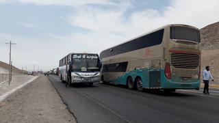 Arequipa: reabren vía de ingreso luego de más de 4 horas de bloqueo