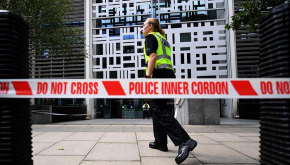 Londres: Un hombre apuñalado frente al ministerio del Interior. (Foto: EFE)
