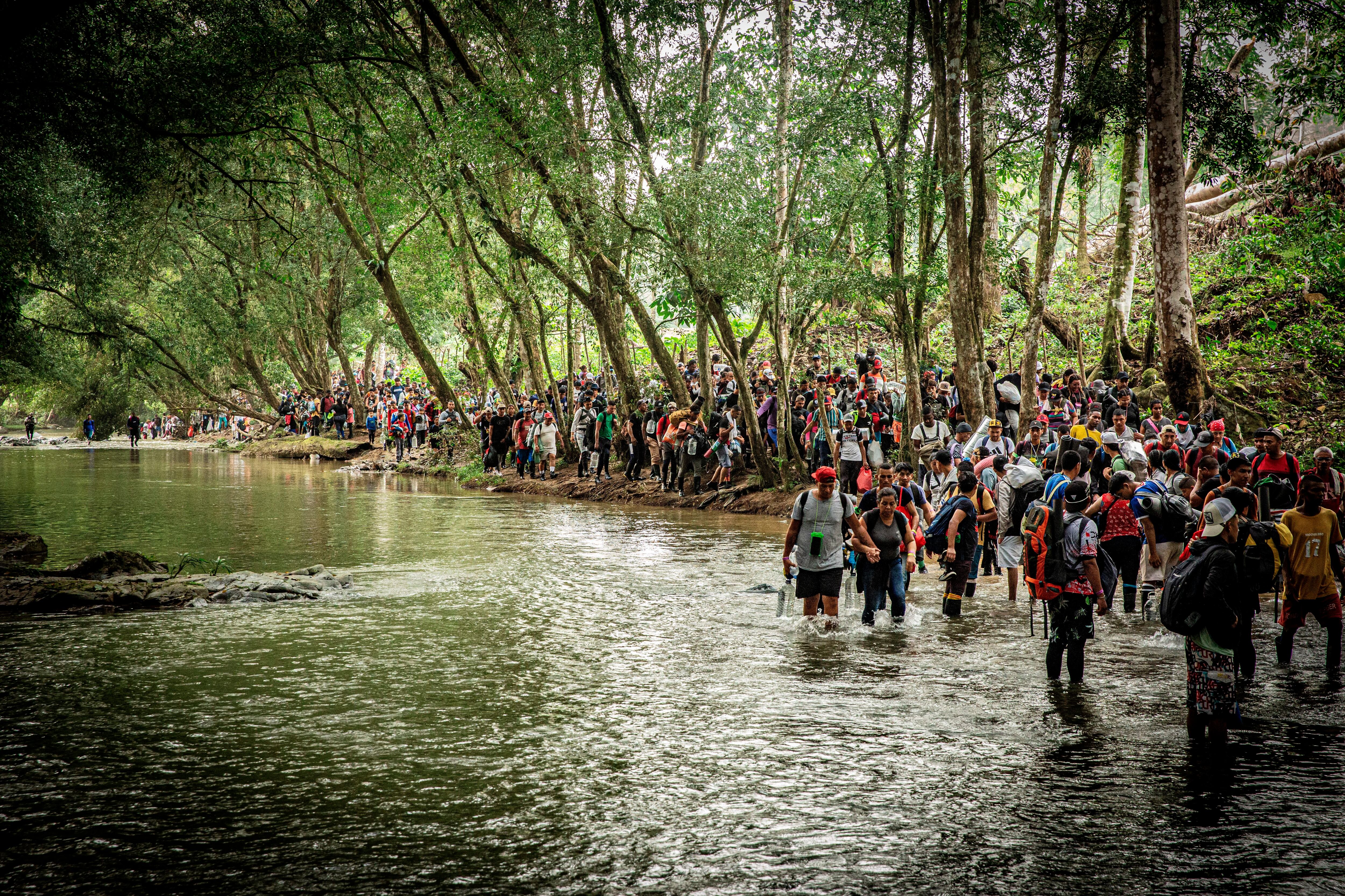 The Darién is a jungle that connects South America to Central America.  It is located between the territories of Colombia and Panama.  (Juan Carlos Tomasi/MSF).