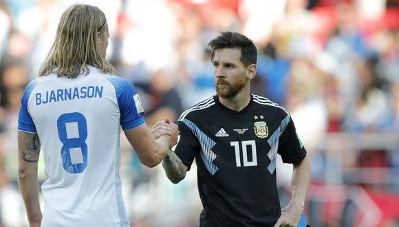 Argentina vs. Islandia: Messi brindó esperanzador mensaje tras empatar en el debut de Rusia 2018. (Foto: AFP)