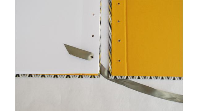 DIY: Crea tu propia libreta de notas con hojas desplegables - 10