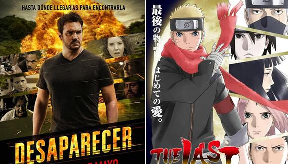"Desaparecer" y "The Last Naruto" entre los estrenos de hoy