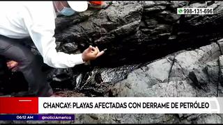 Chancay: Al menos cinco playas afectadas por el derrame de petróleo