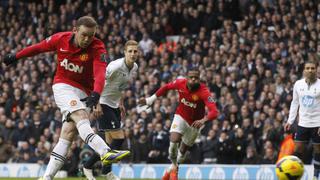 Manchester United empató de visita 2-2 con Tottenham con doblete de Rooney