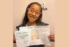 De Juliaca a Austria: la historia de la niña que revoluciona la tecnología con su invento que ayuda a personas con problemas auditivos