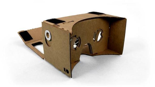 Google crea visor de realidad virtual con una caja de cartón - 1