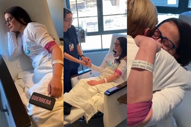 A través de sus redes sociales, la Dayanara Torrez compartió un par de videos en los que anuncia el fin de su tratamiento que empezó en febrero de 2019. Ahora, la actriz tiene la esperanza que en sus próximos análisis todo resulte a su favor.