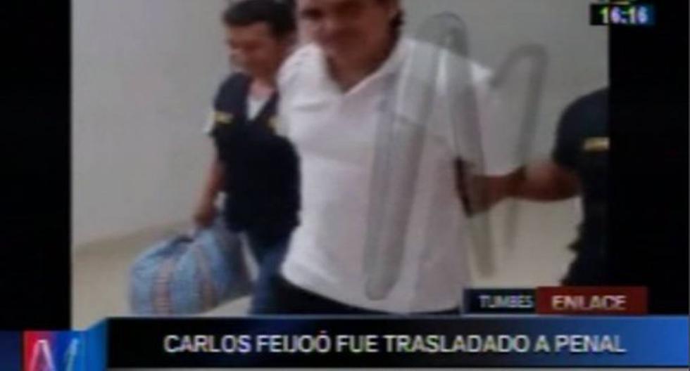 Carlos Feijoo ya está encarcelado. (Foto: Captura)