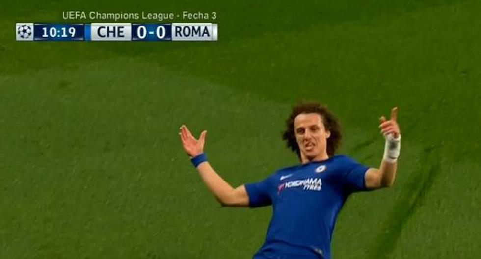 David Luiz abrió el marcador para el Chelsea en Stamford Bridge a los 11 minutos de juego. (Video: YouTube)
