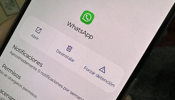 Si alguna vez estuviste tentado a pulsar "Forzar detención" en WhatsApp, aquí te decimos qué le sucede a tus conversaciones. (Foto: MAG - Rommel Yupanqui)