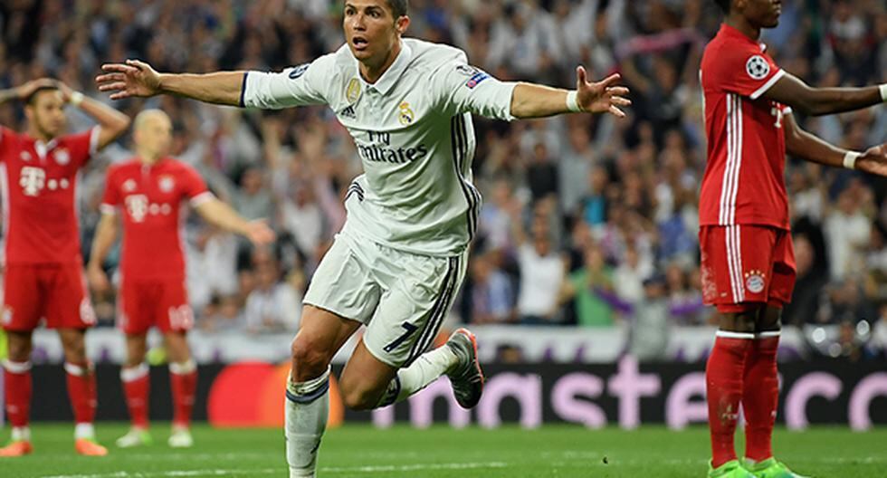 Con un triplete de Cristiano Ronaldo, Real Madrid venció 4-2 al Bayern Munich y avanzó a las semifinales de la Champions League. (Foto: Getty Images)