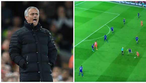 Mourinho: foto demostró que usó el 'autobús' contra Liverpool