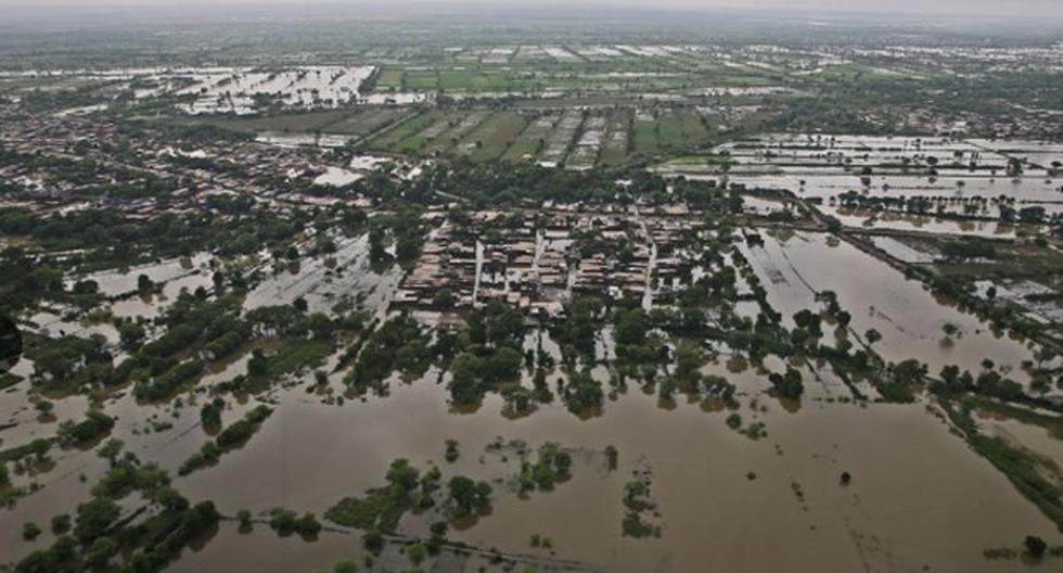 Piura terminó inundada luego del desborde del río del mismo nombre. (Foto: Andina)
