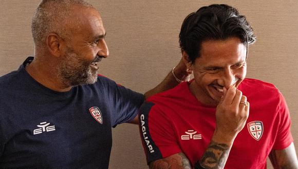 Gianluca Lapadula se unió a la pretemporada del Cagliari. (Foto: Cagliari)