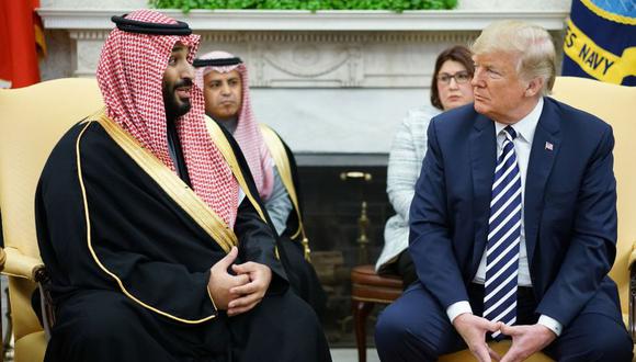 Trump acusa a Arabia Saudita de "mentir" sobre la muerte del periodista Khashoggi (Foto: AFP)