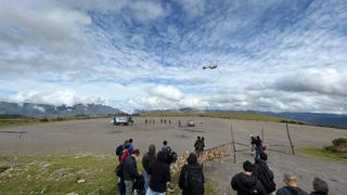 Las Bambas: transportistas intentaron impedir traslado aéreo de trabajadores a Cusco