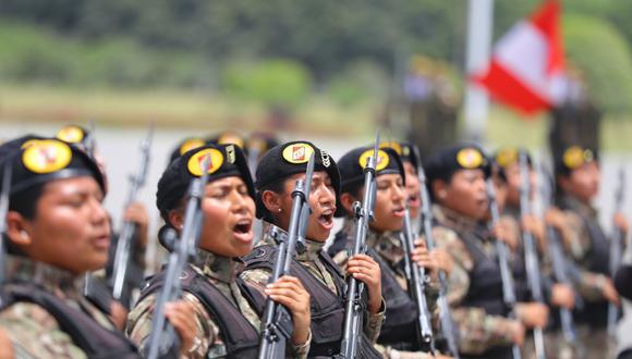 El servicio militar en Perú te otorga múltiples beneficios. (Foto: Andina- prensa presidencia)