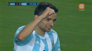 Argentina vs. Paraguay: golazo de Pastore para el 2-0 (VIDEO)