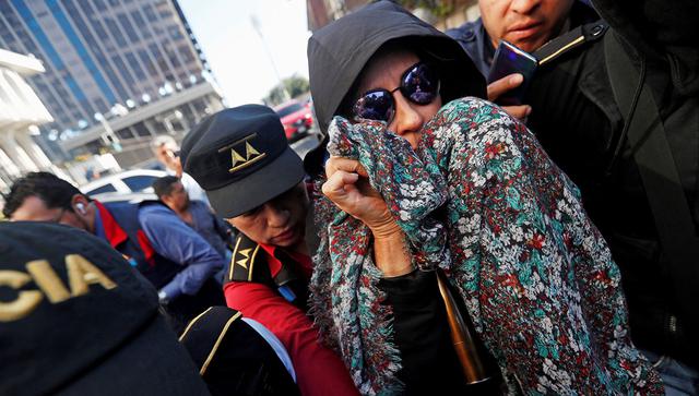 Sandra Torres fue capturada en su domicilio, en las afueras de la capital de Guatemala. (Foto: EFE)