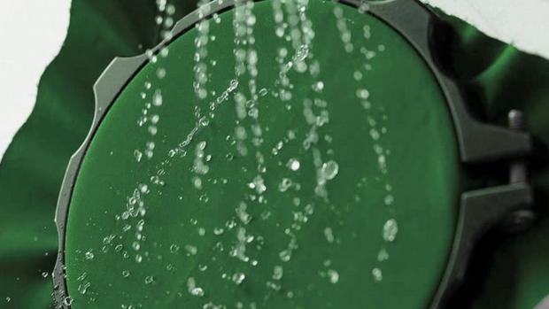 OrganoTex mimics the properties of lotus leaves, which are naturally water repellent.  (ORGANOTEX)