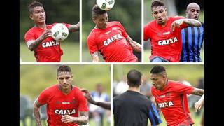 Paolo Guerrero lucha contra la frustración en el Flamengo