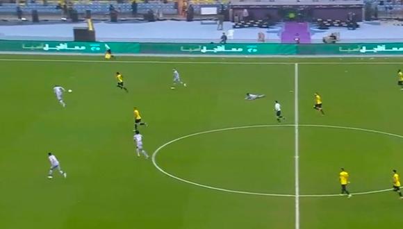 Cristiano Ronaldo casi convierte gol pero Hamdallah anota el 2-0 ante el Al-Nassr | VIDEO