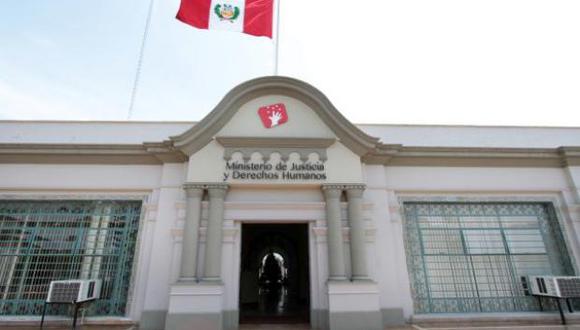 Ministerio de Justicia (Foto: Archivo El Comercio)