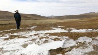 Senamhi prevé descenso de temperatura en sierra sur del país