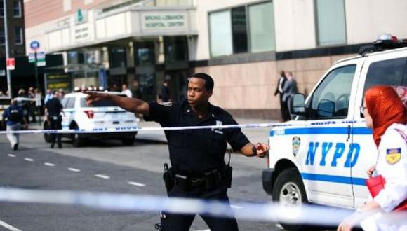 Pero esta leve disminución no evita los picos: el fin de semana del 6 y 7 de octubre fue "terrible", con varios tiroteos en Brooklyn y el Bronx, dijo el jefe de la policía. | Foto: AFP