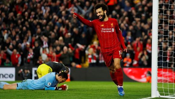 Salah es la gran figura del Liverpool. Marcó dos tantos ante el Southampton. (Foto: Reuters)