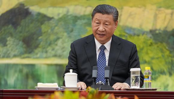 El presidente de China, Xi Jinping. (Foto de Mark Schiefelbein / POOL / AFP)