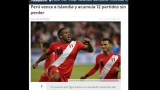 Perú vs. Islandia: la reacción de la prensa internacional