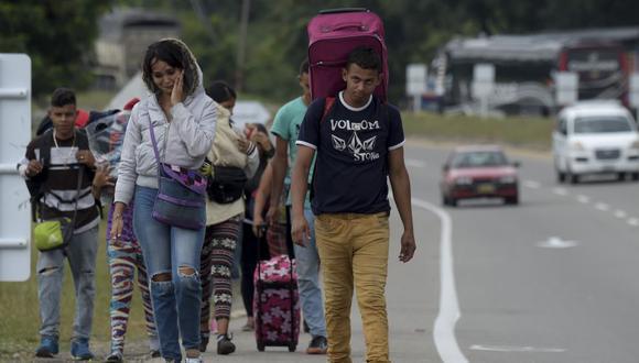 Desde 2017, Chile registra un aumento exponencial en la llegada de migrantes de Venezuela. Foto: GEC/referencial