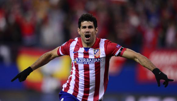 Diego Costa volverá al Atlético de Madrid luego de su periplo por Chelsea, club con el que ganó dos Premier League. (Foto: AFP)