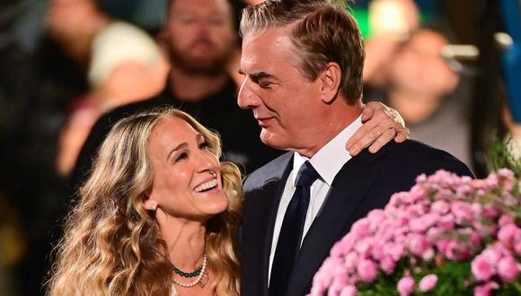 Sarah Jessica Parker y Chris Noth vuelven a interpretar a Carrie y Mr. Big en "And Just Like That". (Foto: HBO Max)