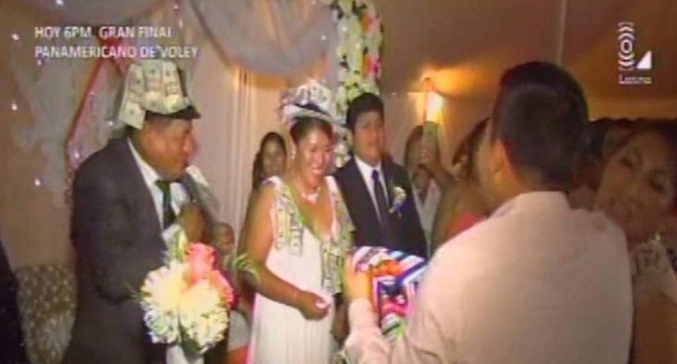 Peruanos hacen boda con palpa en New York, USA. (Foto: Latina)